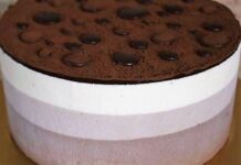 Bavarese ai tre cioccolati