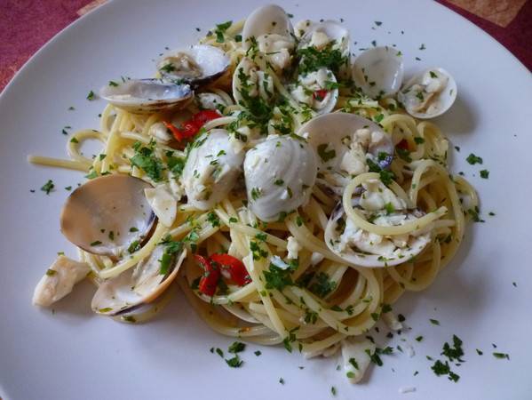 Spaghetti con le vongole