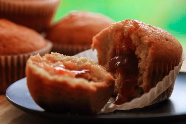 muffin alla marmellata