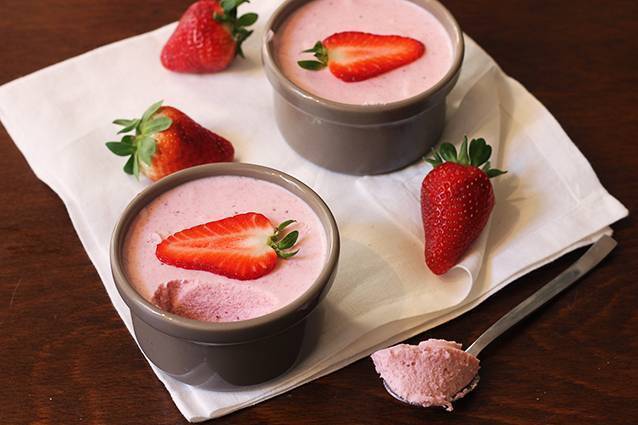 Dolce Mousse alle Fragole spumosa