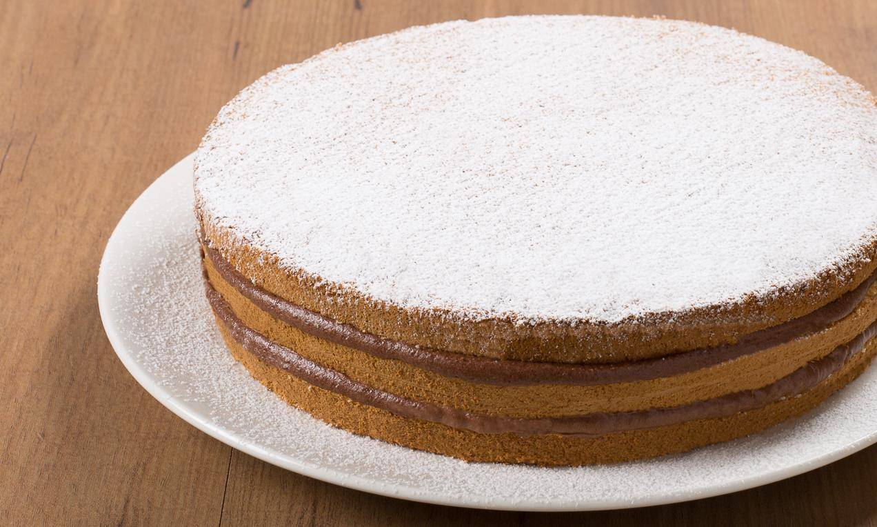 La Torta Paradiso farcita alla Nutella