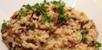 Risotto con Funghi Porcini,una ricetta sprint