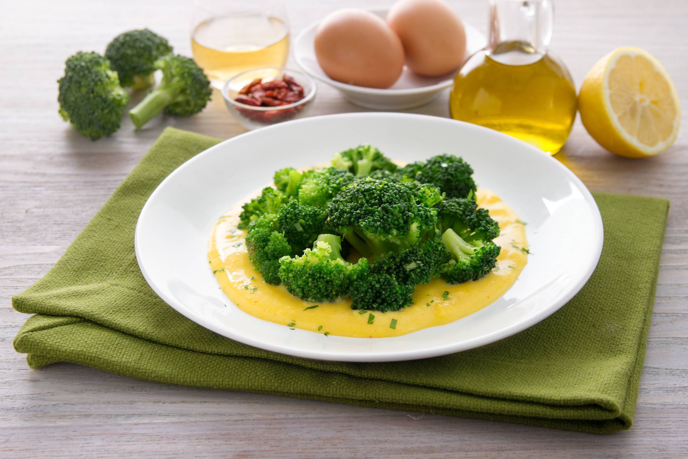Broccolo in salsa