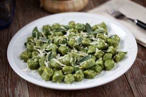 Gnocchi verdi di patate e spinaci