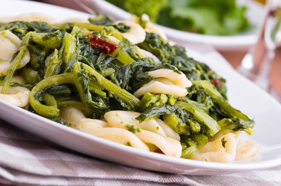 Orecchiette con le cime di rapa