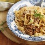 Pappardelle all'agnello