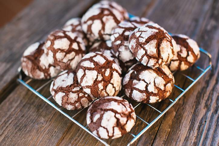 Biscottini al cioccolato e vaniglia