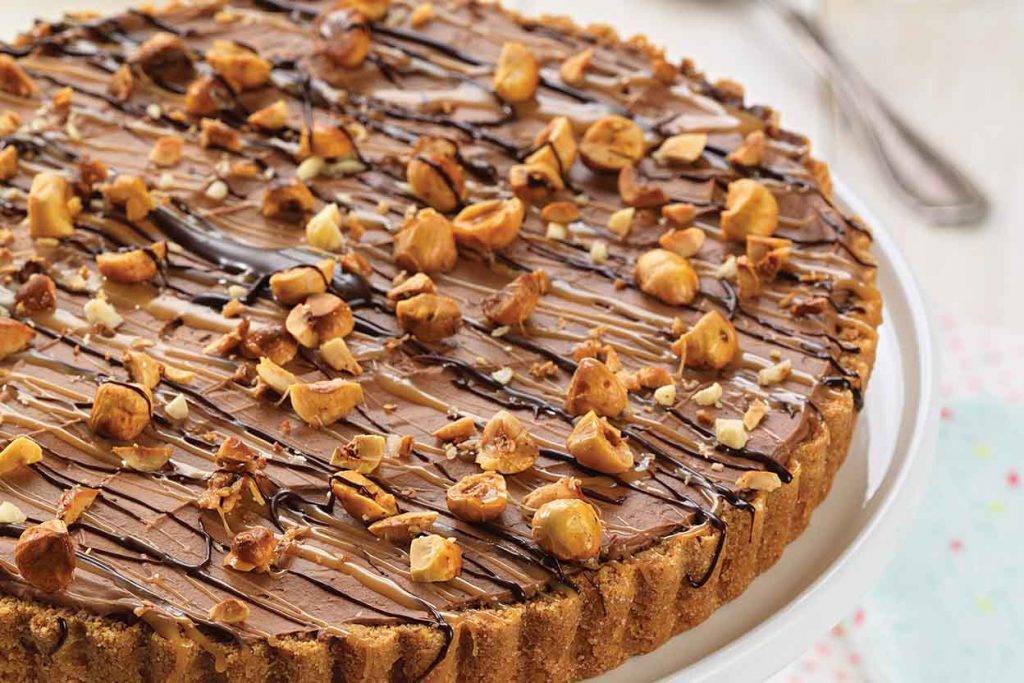 crostata di gianduia