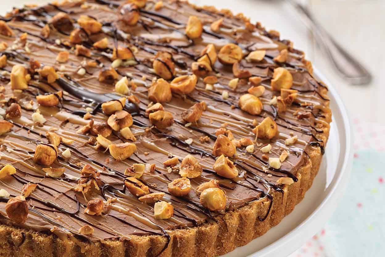 crostata di gianduia