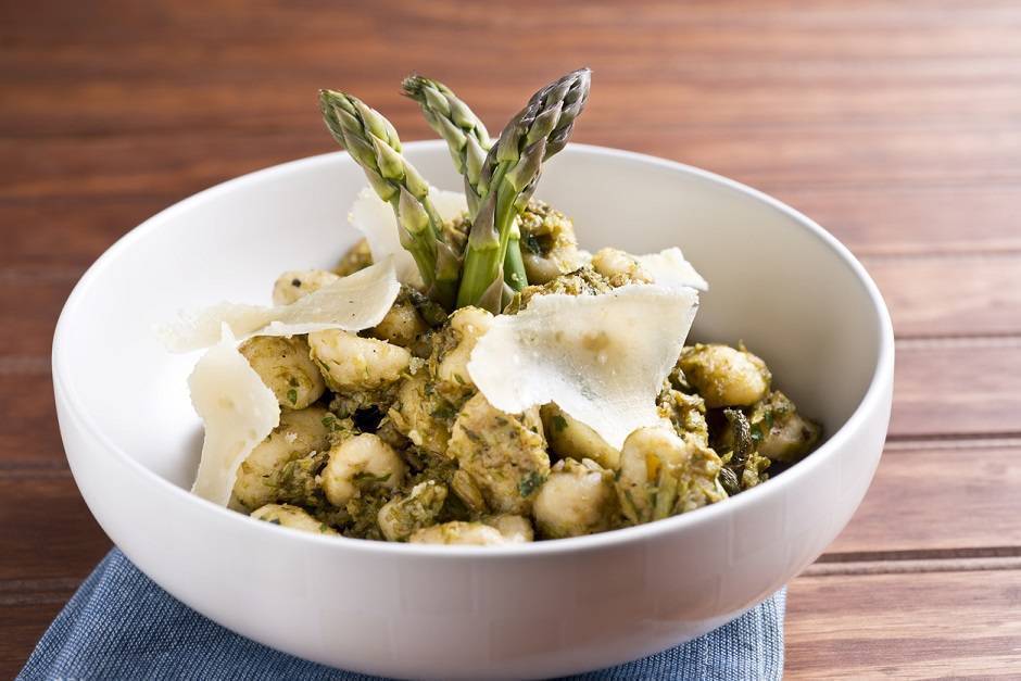 Gnocchetti di ricotta al burro verde