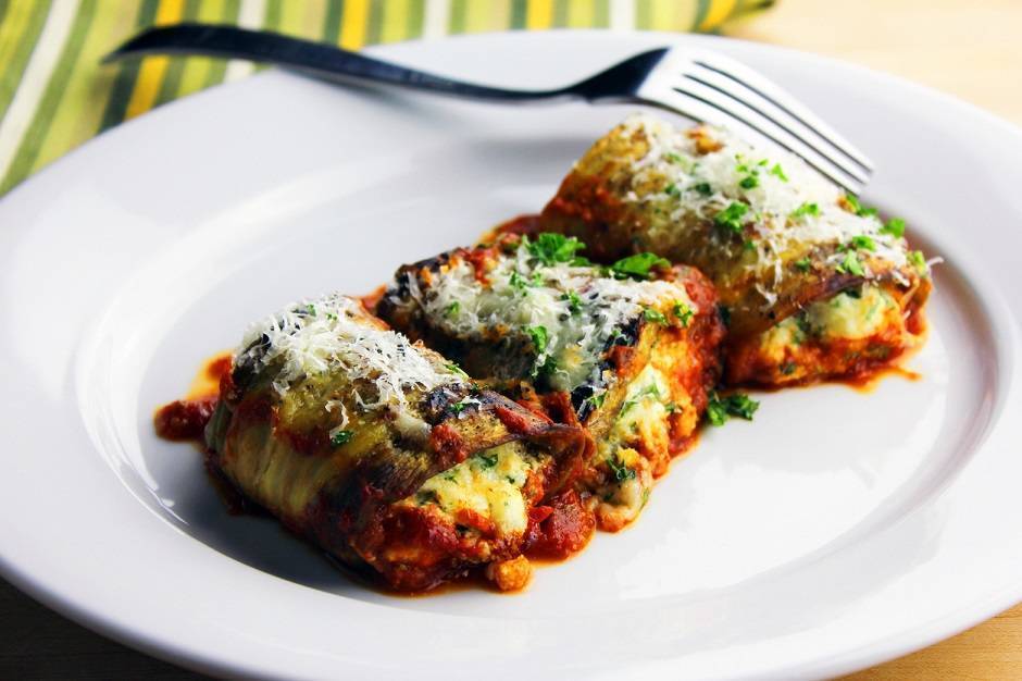 Involtini di melanzane