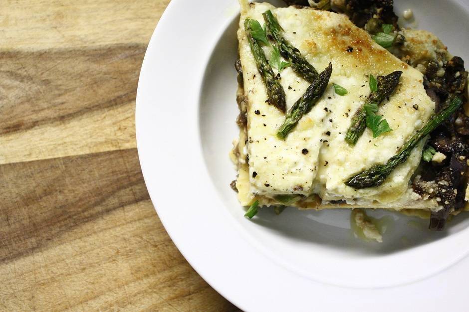 Lasagne agli asparagi