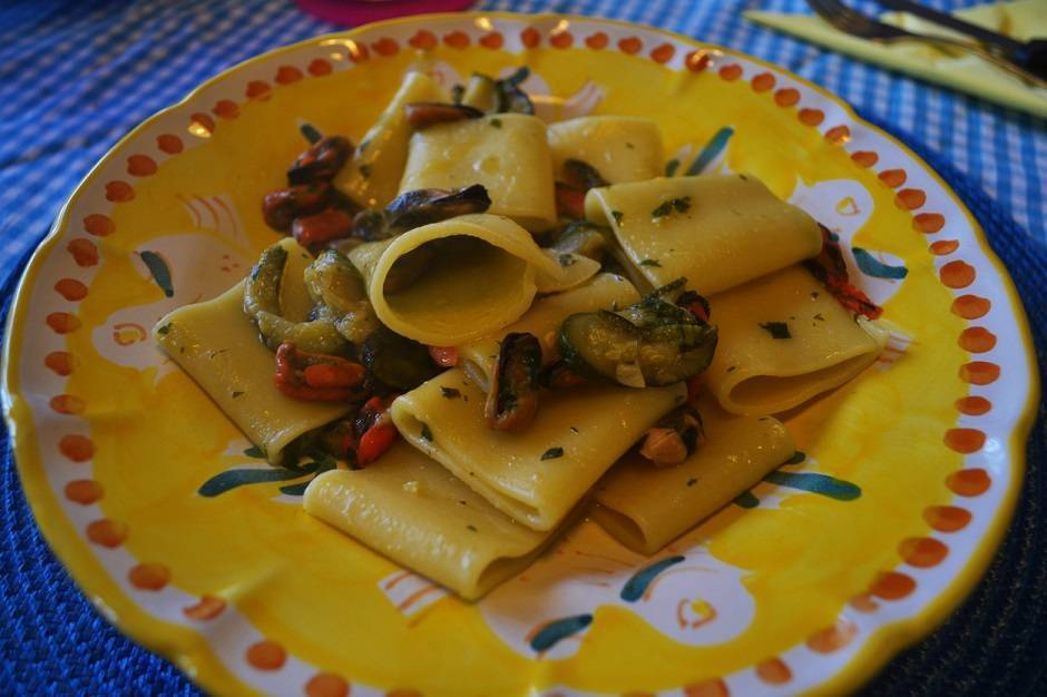 Paccheri in padella