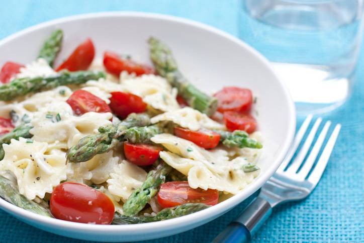 farfalle con asparagi