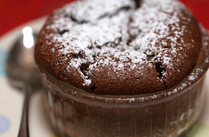 Soufflé al cioccolato