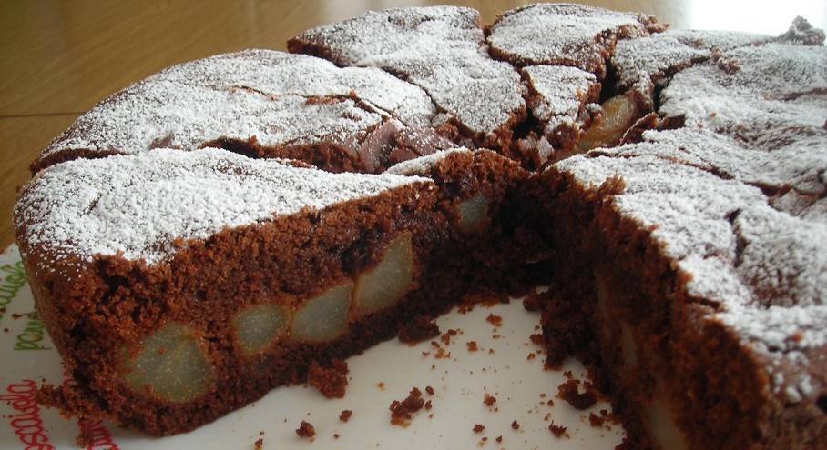 torta alle pere