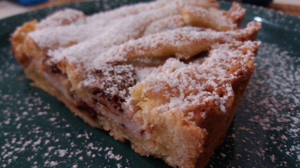 torta di ricotta al cioccolato