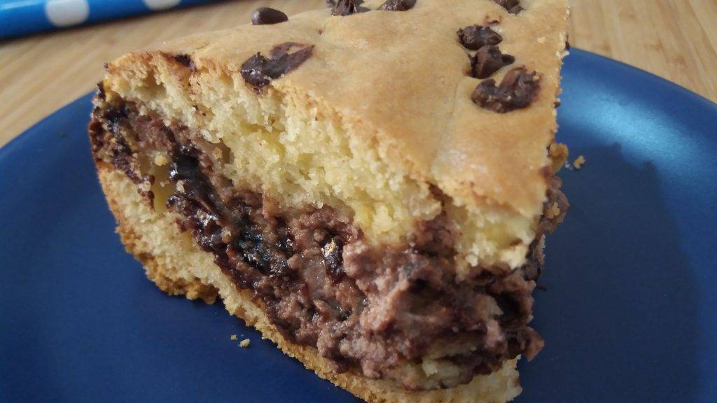 torta alla nutella con la ricotta