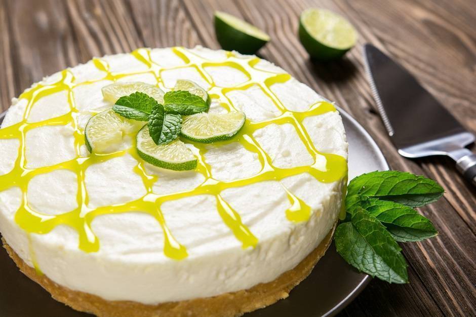 Cheesecake al lime