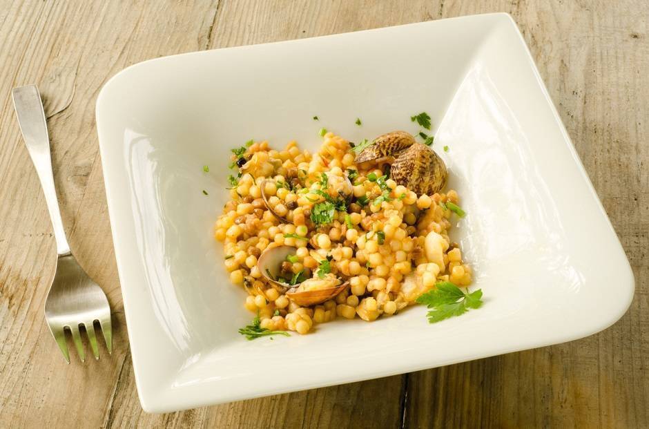 fregola ai frutti di mare