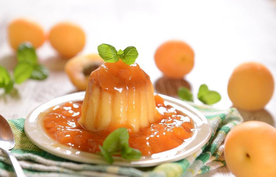 Panna cotta alle albicocche