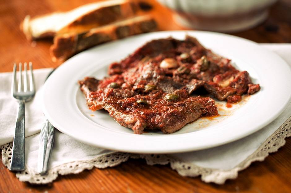 Scaloppine alla pizzaiola