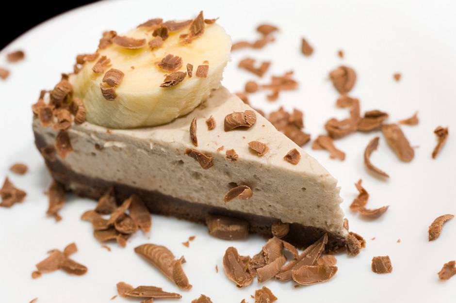 Cheesecake banane e cioccolato