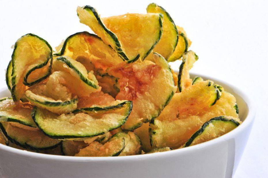 chips di zucchine