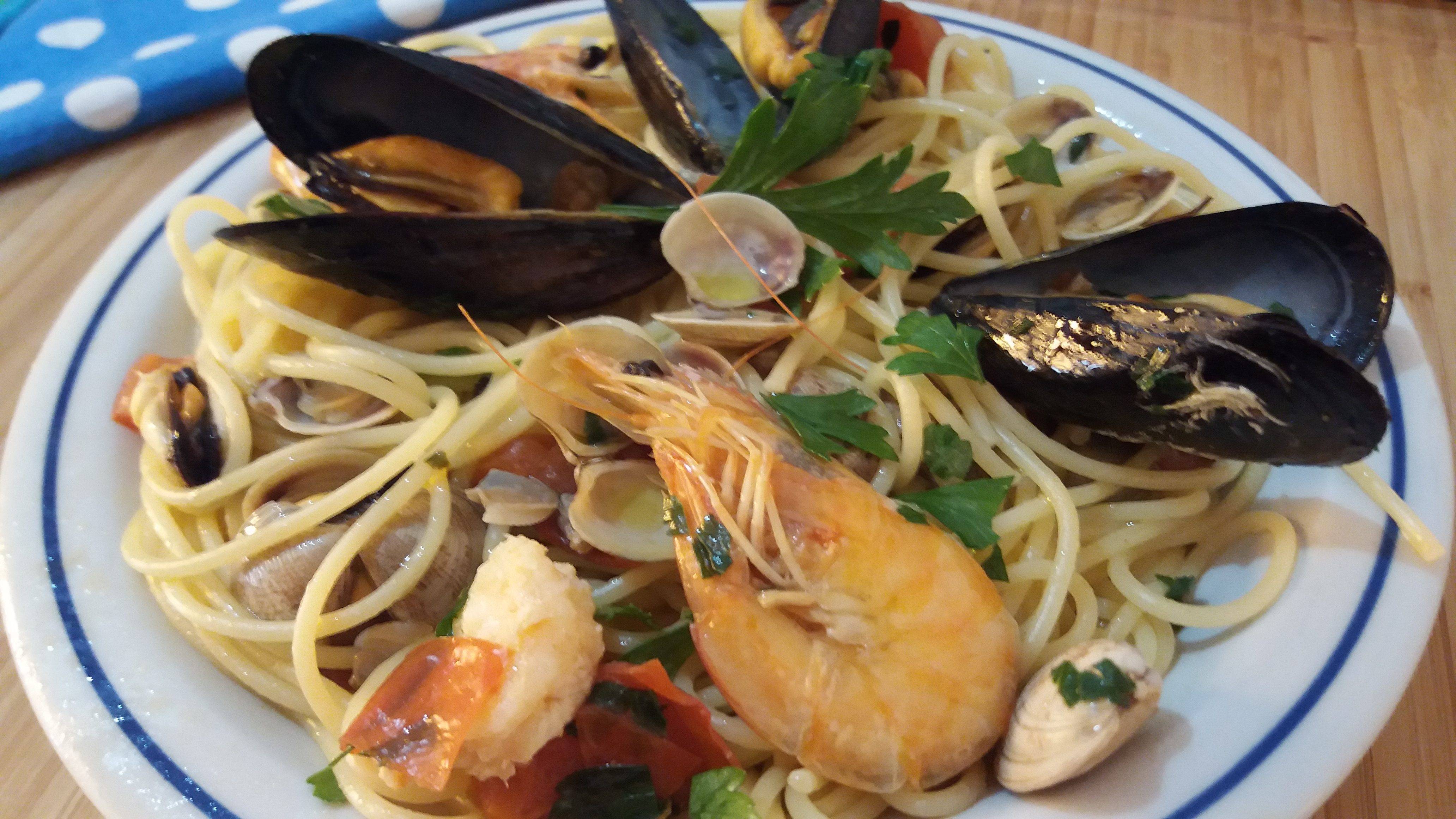 spaghetti ai frutti di mare