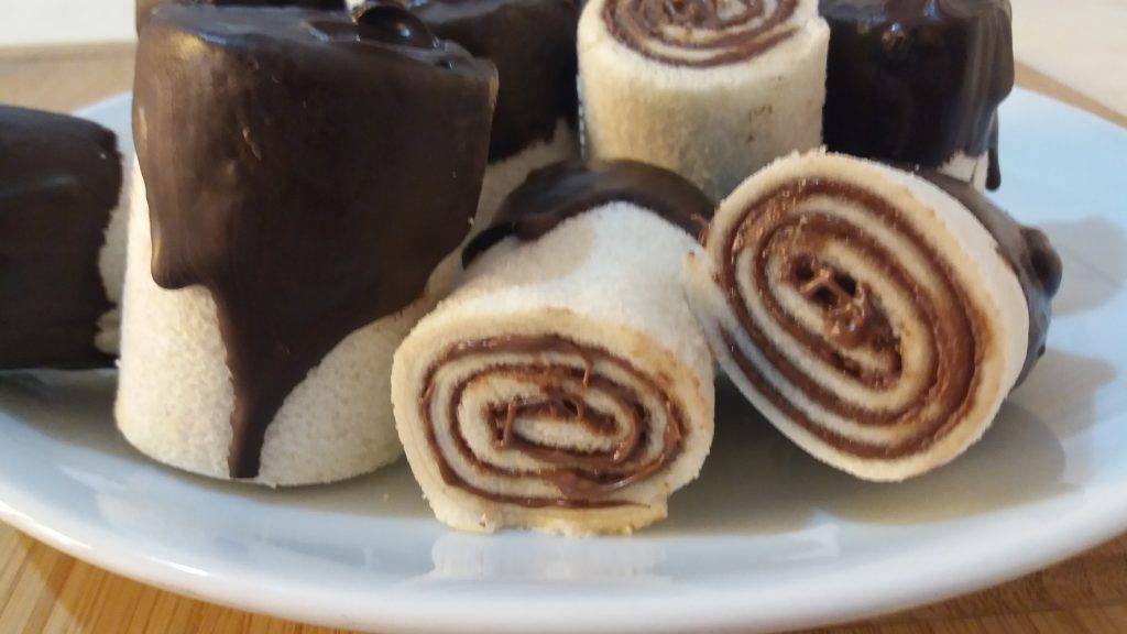 rotolini alla nutella