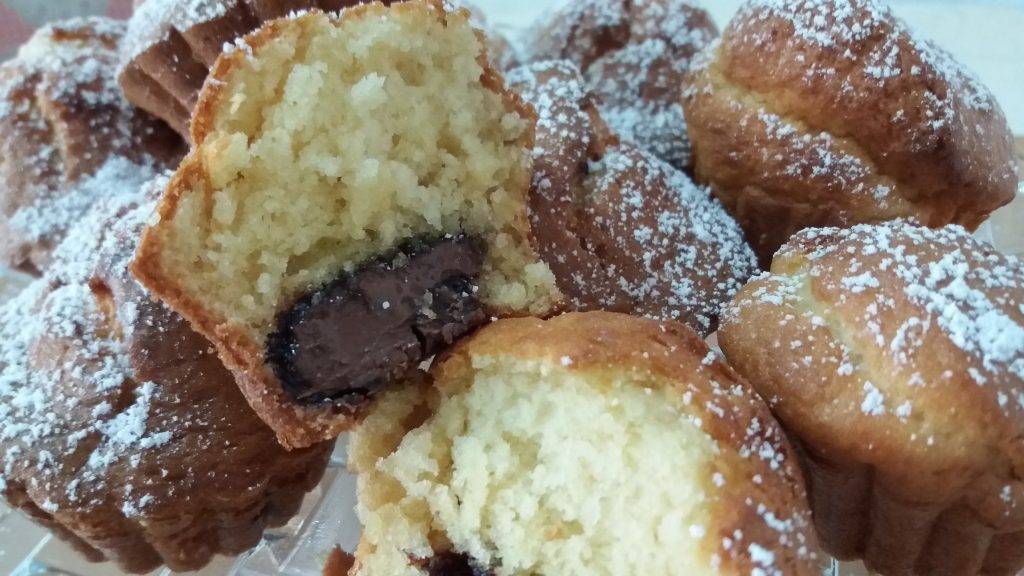 muffin alla nutella