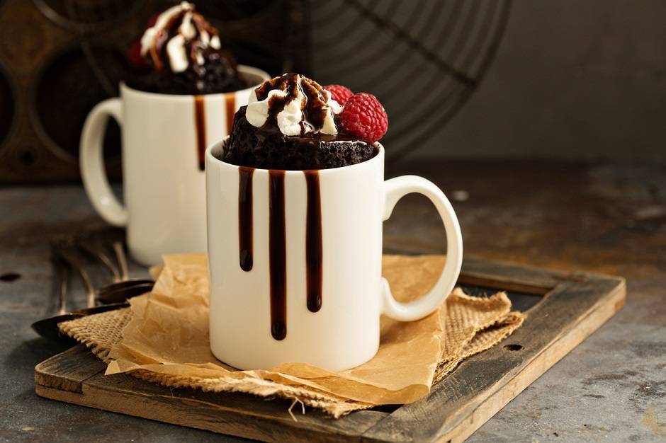 Mug cake al cioccolato