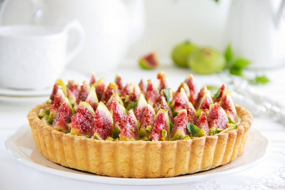 Crostata di fichi e mascarpone