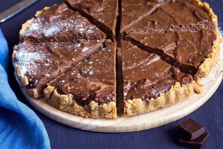 crostata alla nutella e cocco