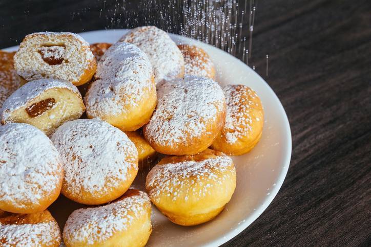 Mini krapfen alla nutella