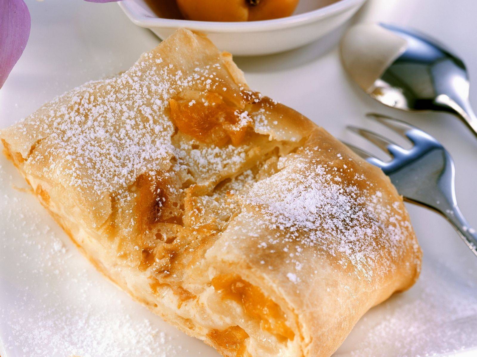 strudel di albicocche