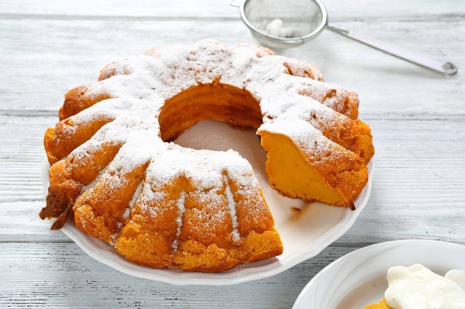 Torta morbida alla zucca