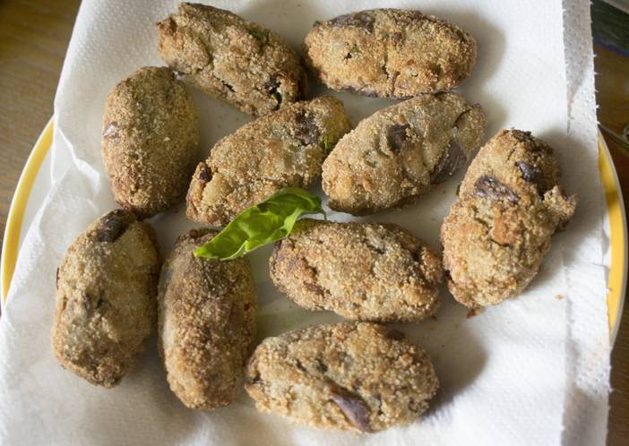 polpette di melanzane al forno