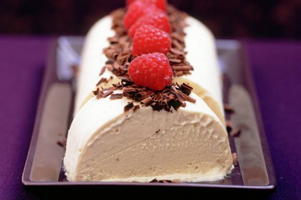 semifreddo a cioccolato bianco