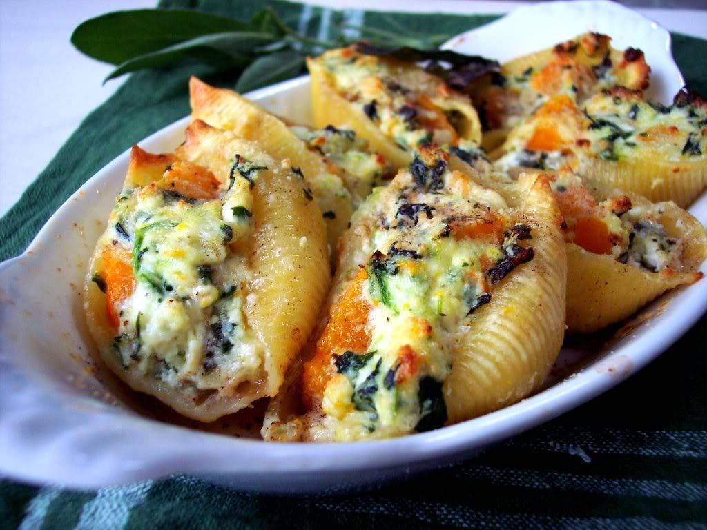 conchiglioni alla ricotta