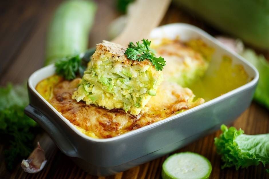 Tortino di zucchine e pane