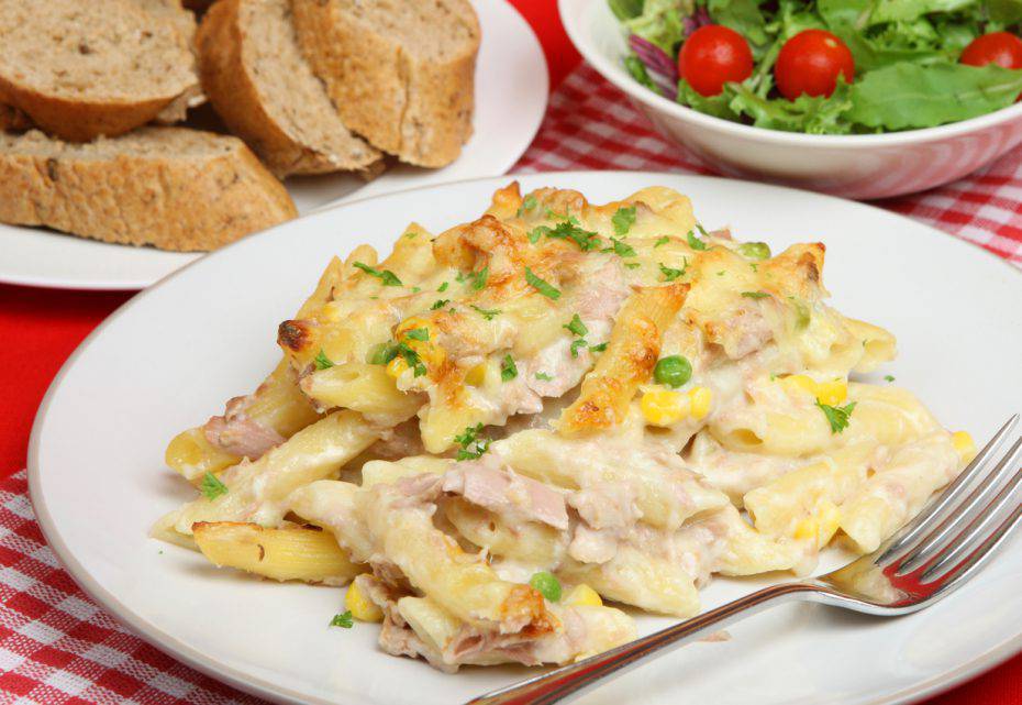 pasta gratinata al tonno