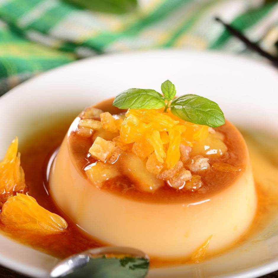 Panna cotta al mandarino