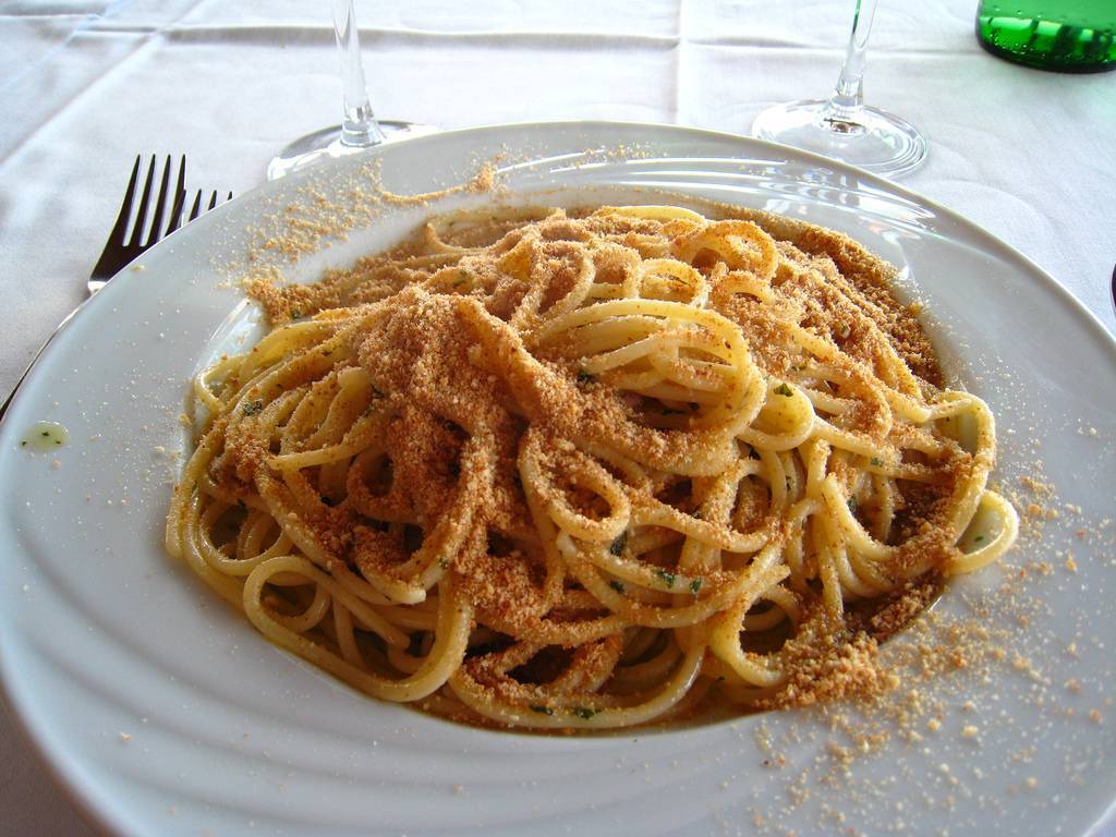 Spaghetti con le Acciughe