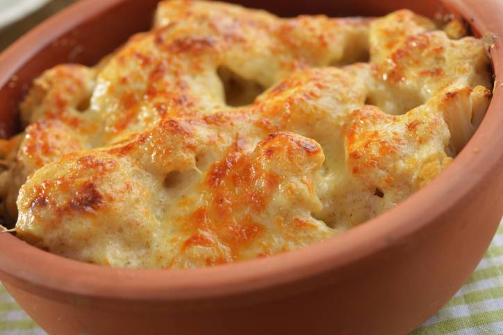 cavolfiore gratinati al forno