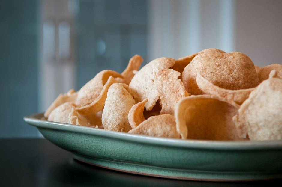 Chips di riso