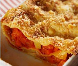 lasagne alla zucca e provola affumicata