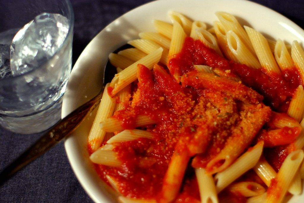 penne all'arrabbiata