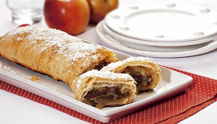 strudel ricotta e cioccolato