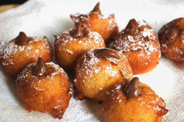 zeppole alla nutella